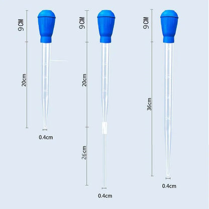 Lengthen Pipettes Aquarium siphon fish tank vacuum cleaner Simple cleaning tool for aquarium water changer 29cm 45cm 30ml 50ml